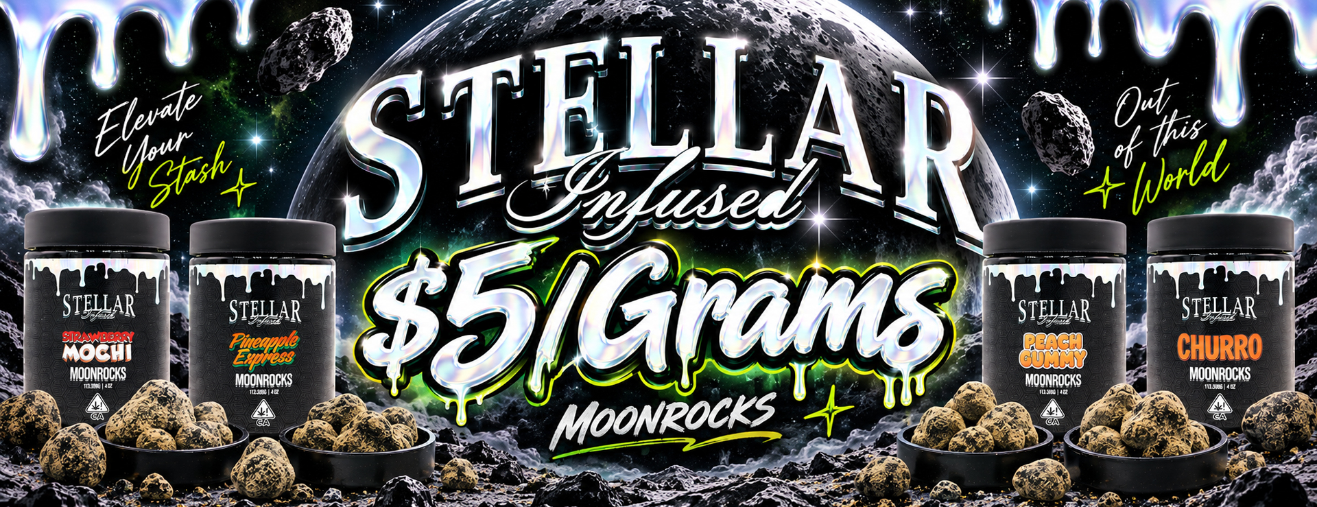 Stellar Moonrocks Banner