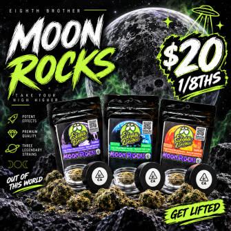 Eighth Brother MoonRocks - 1/8 Oz. for $20