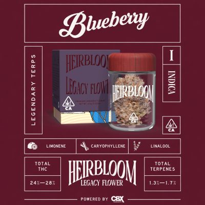 Heirbloom Legacy Flower - Blueberry 3.5G - Image 4