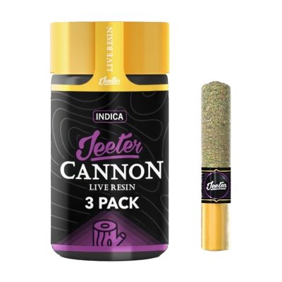 Jeeter Live Resin Cannons - Donny Burger Infused Minis | 0.5g each | 3pk
