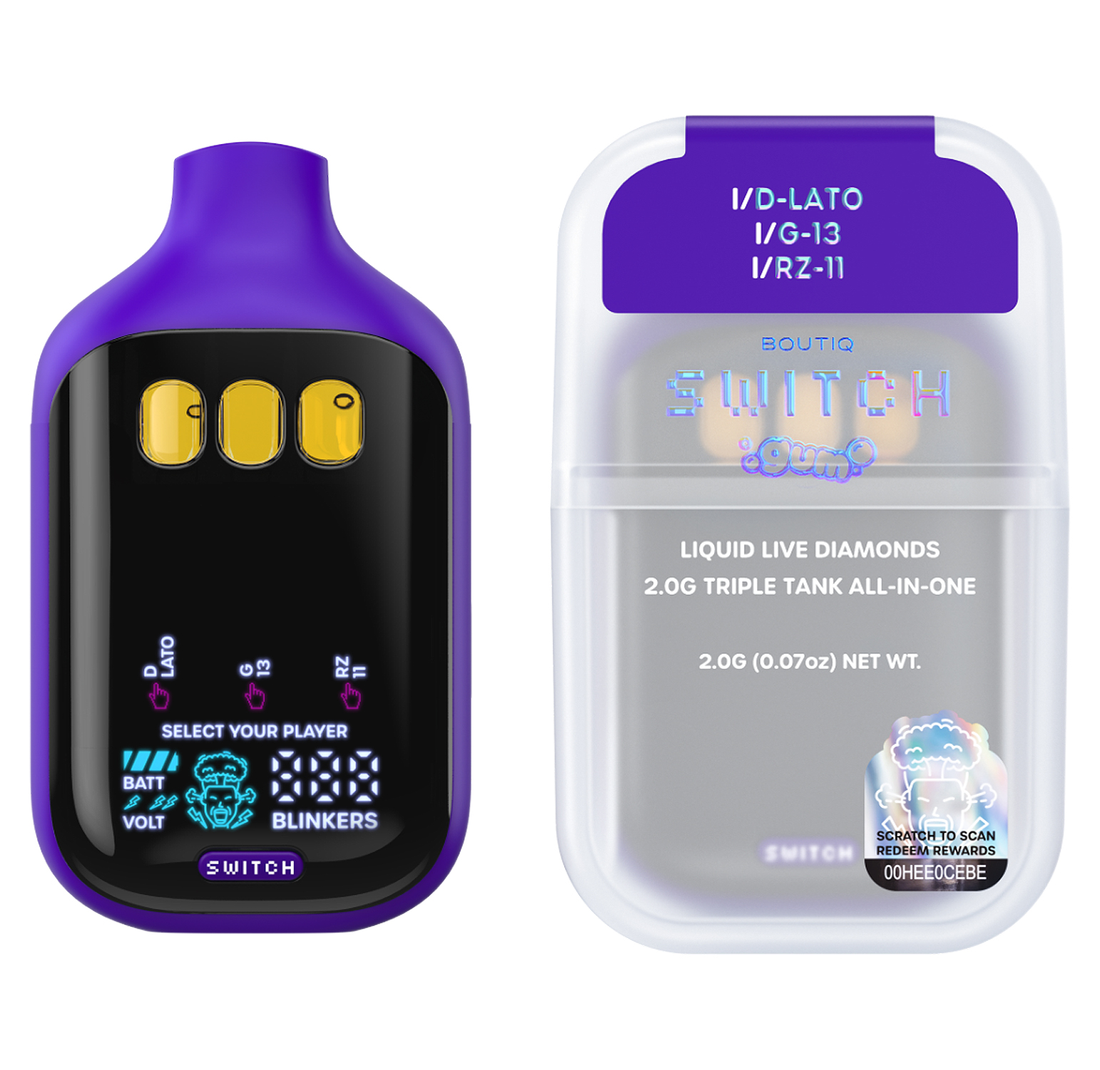 Boutiq - D-Lato x G-13 x RZ-11 | V5 GUM All-In-One | 2g