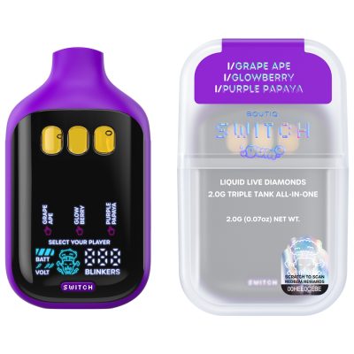 Boutiq - Grape Ape x Glowberry x Purple Papaya | V5 GUM All-In-One | 2g