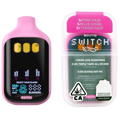 Boutiq - Pink Haze x Blue Diesel x Tangie Haze | V5 GUM All-In-One | 2g