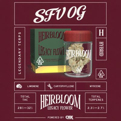 Heirbloom Legacy Flower - SFV OG 3.5G - Image 4