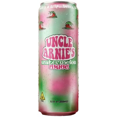 Uncle Arnie's - Watermelon Wave | Non-Carbonated | 100mg | 12oz