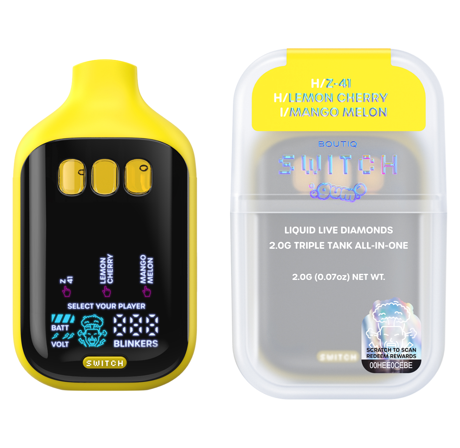 Boutiq - Z-41 x Lemon Cherry x Mango Melon | V5 GUM All-In-One | 2g